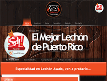 Tablet Screenshot of lechoneralosamigos.com